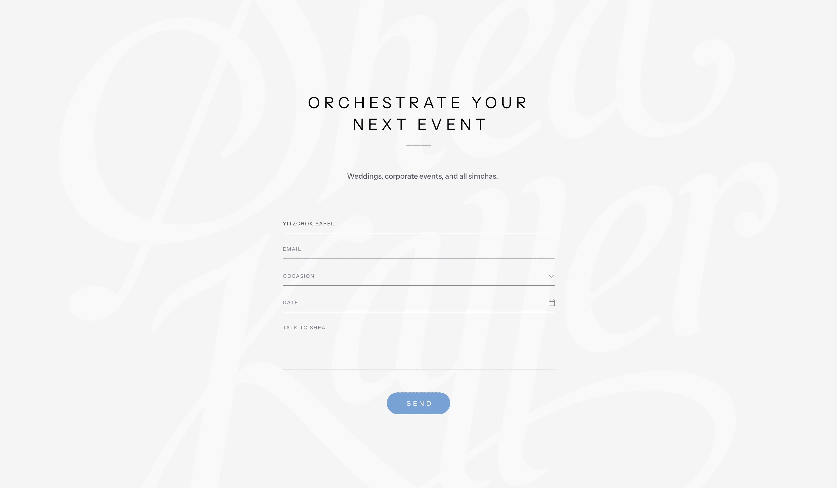 Contact us - shea kaller