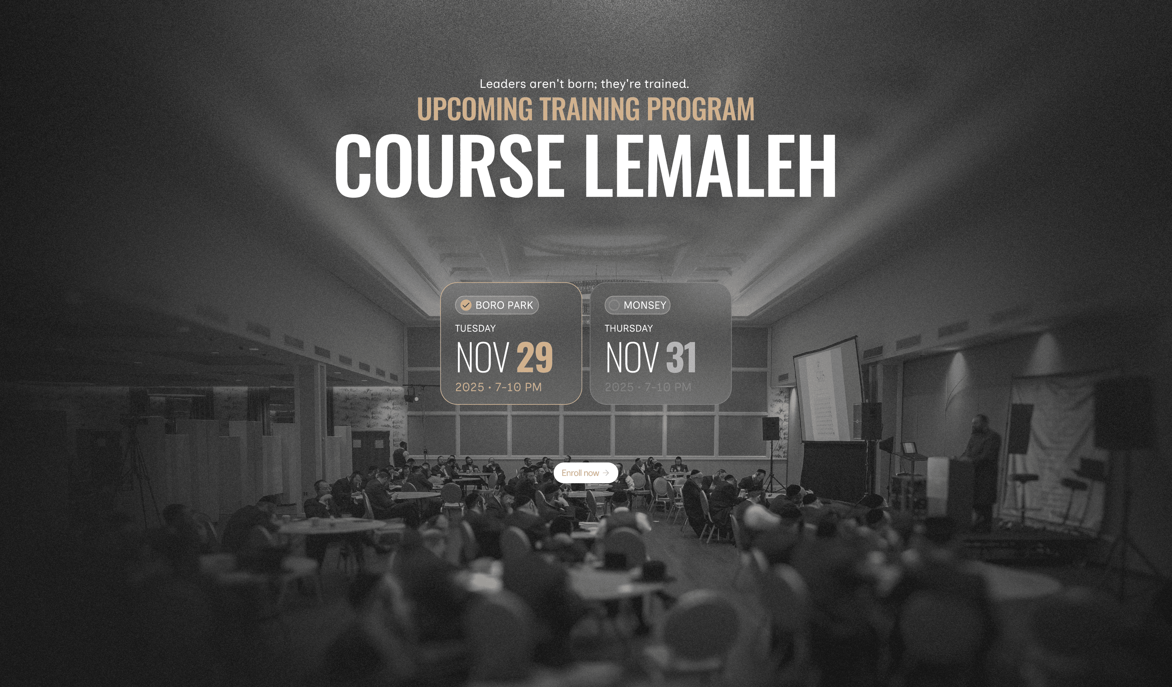 lehasig course lemaleh dates