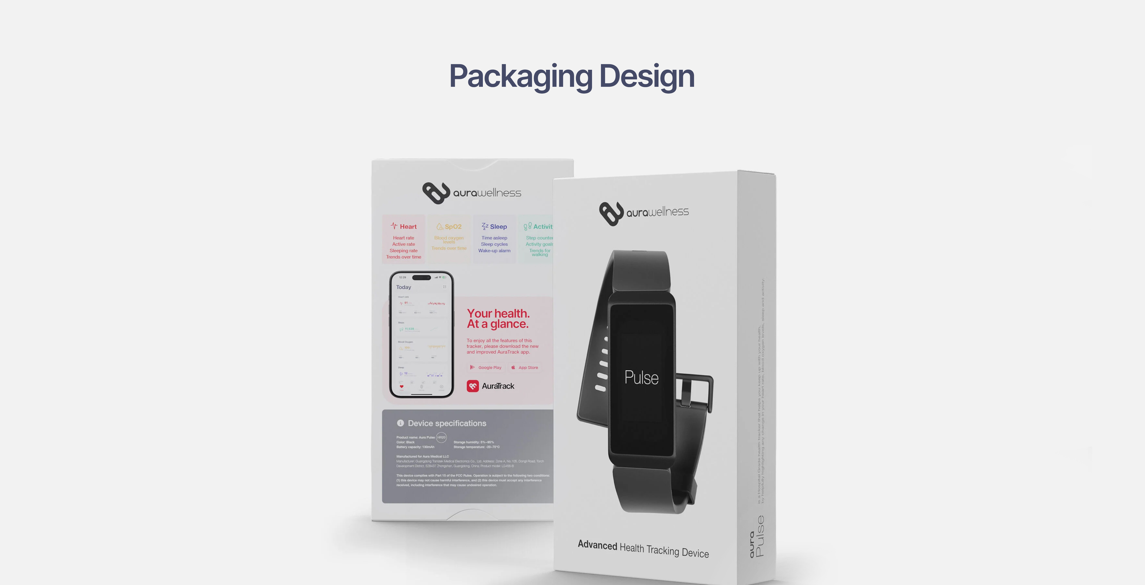 aurapulse packaging