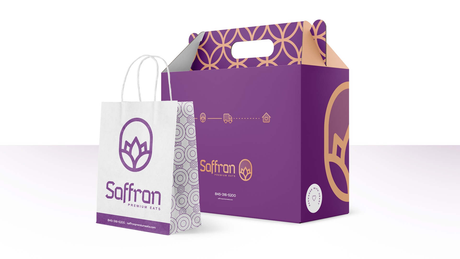 packaging saffron mockup