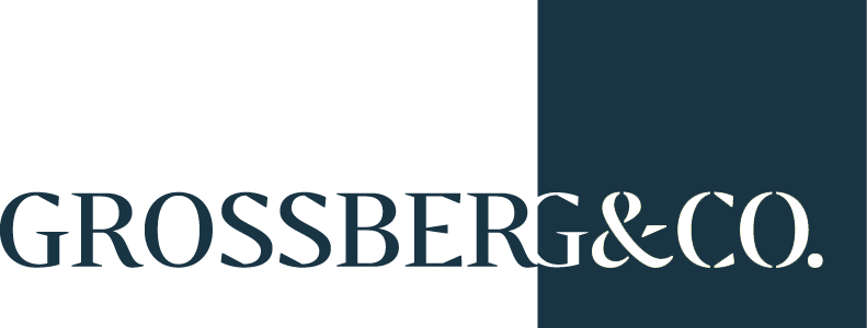 grossberg & co brand identity, logo