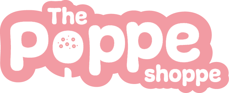 Sweet and whimsical logo for Poppe Shoppe