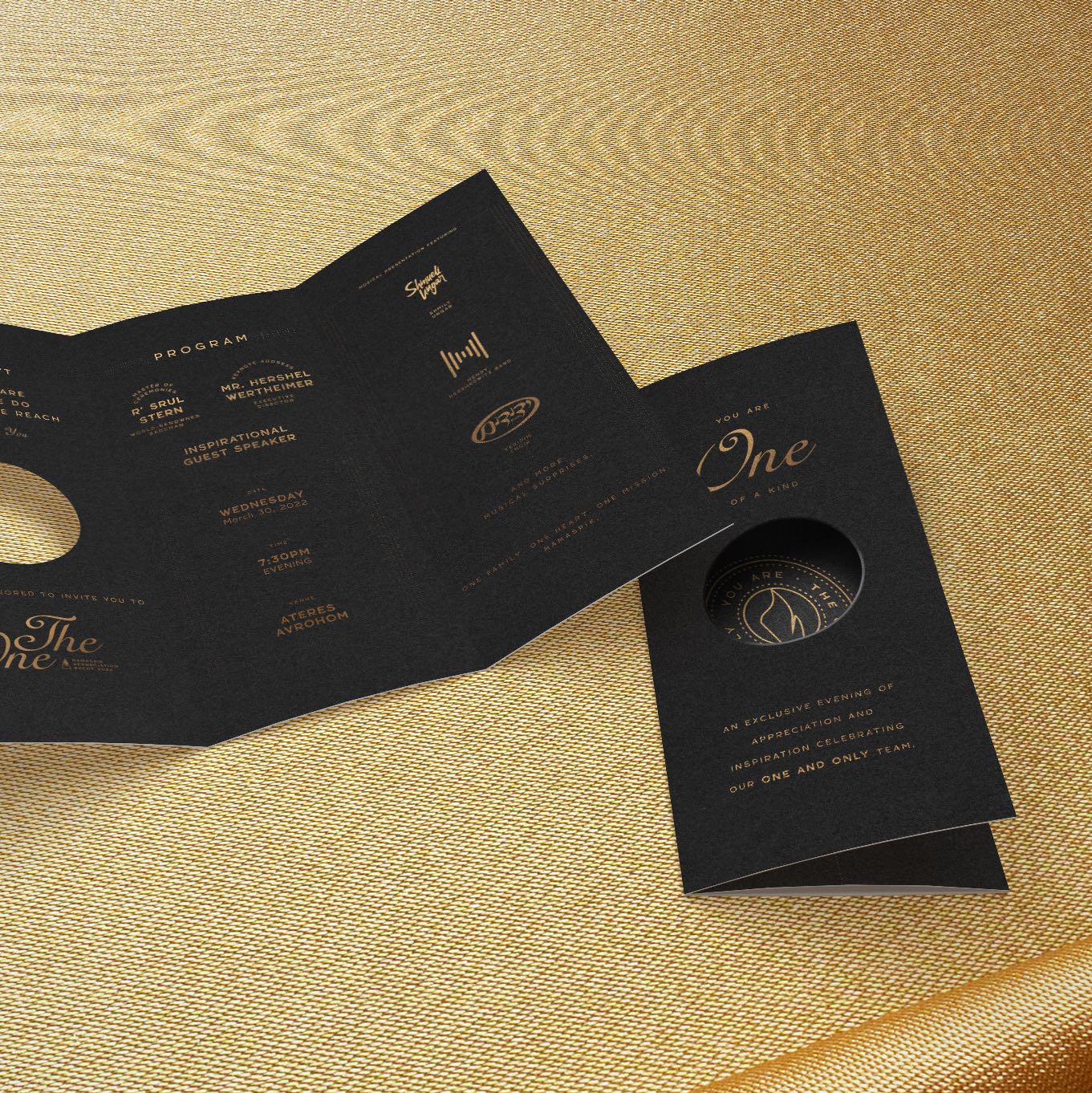 Invitation for The One Event by Hamaspik